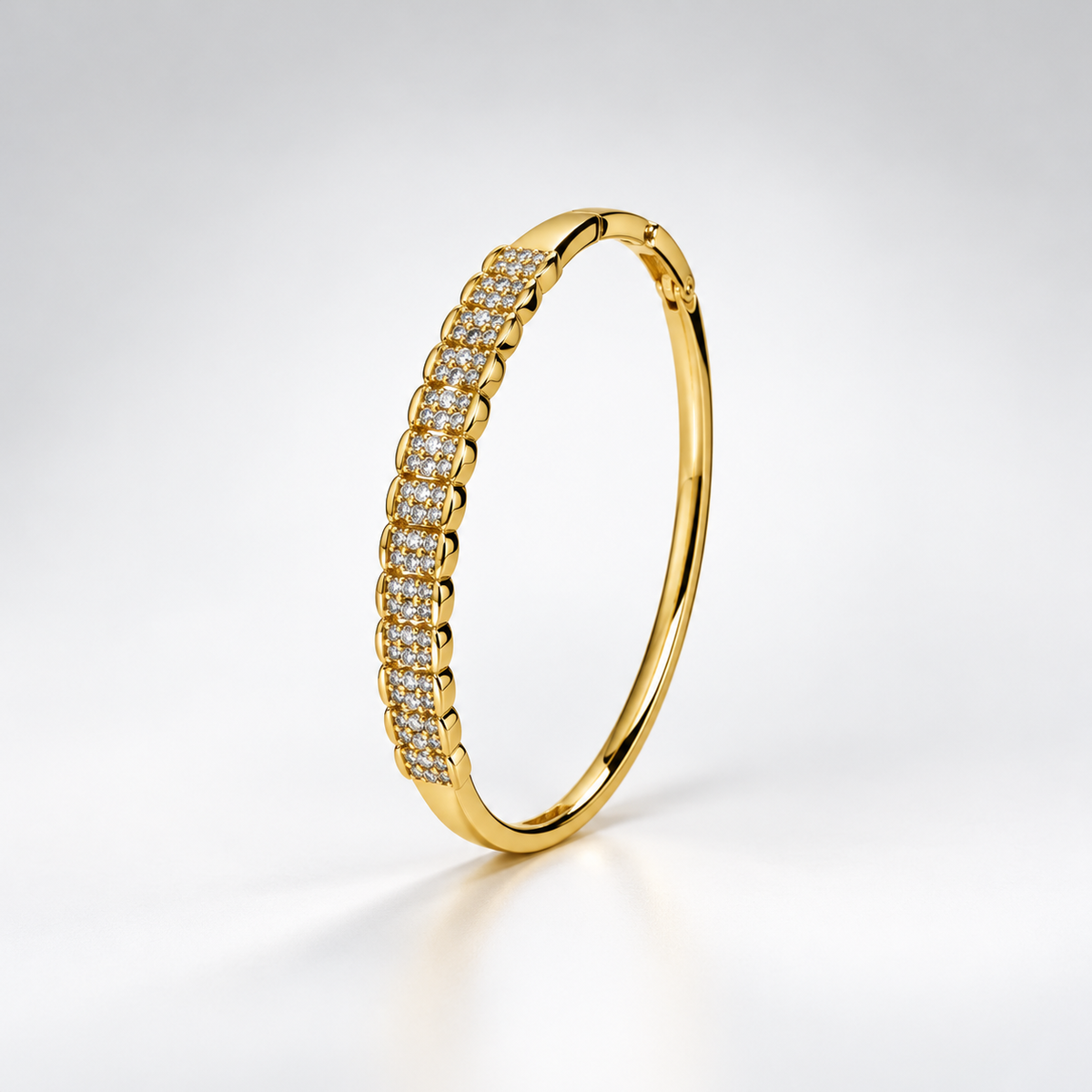 The Aurelia Bangle - Gold Plated