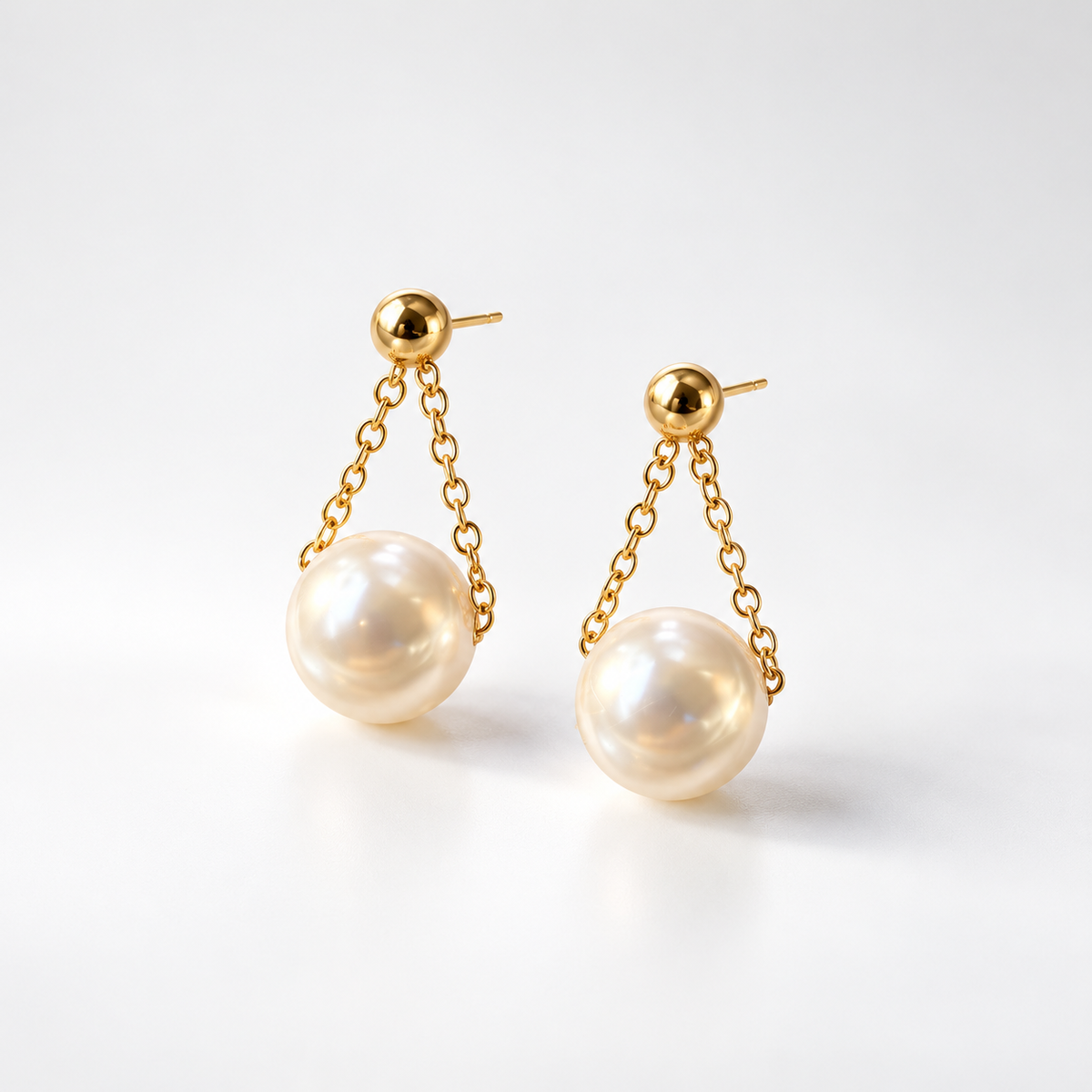 Pearl Drop Earings