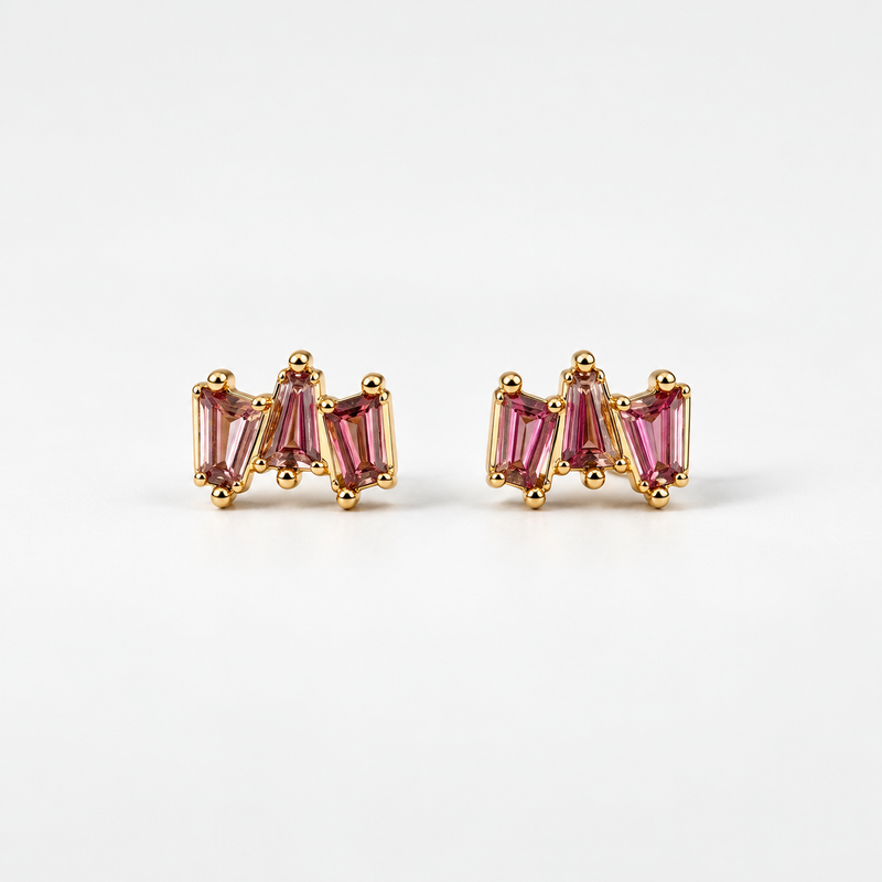Roselle Stud Earrings
