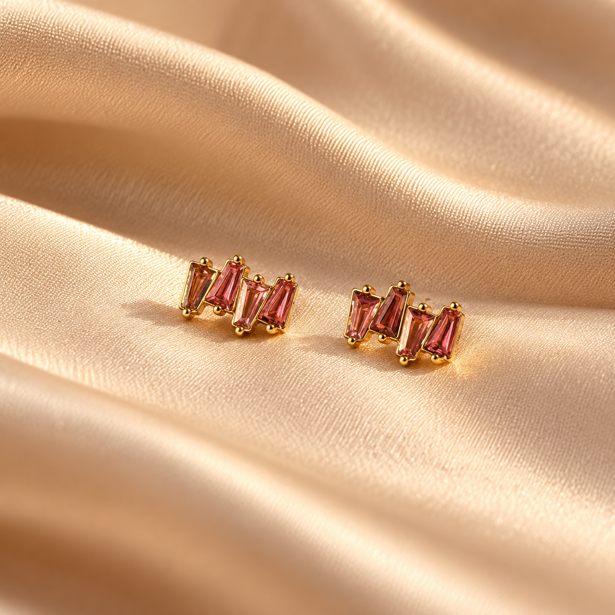Roselle Stud Earrings