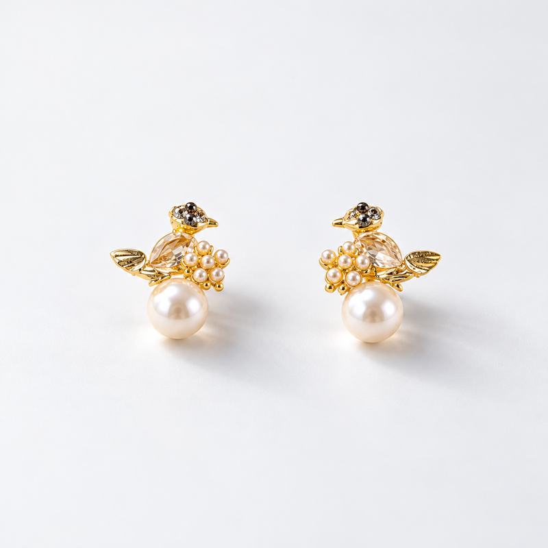 The Sparrow Pearl Earrings