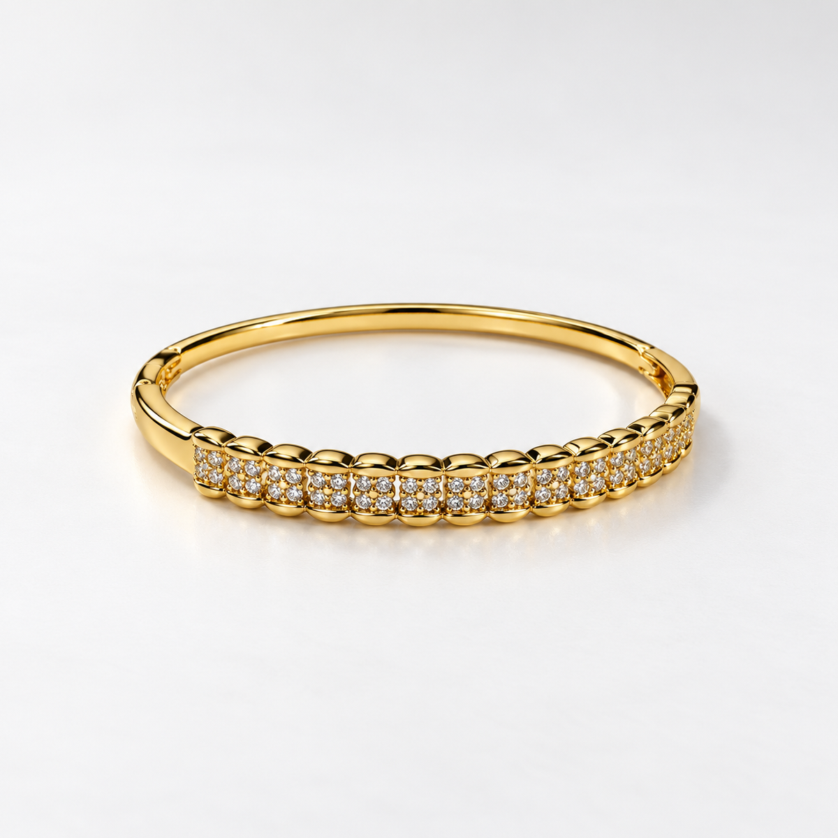 The Aurelia Bangle - Gold Plated